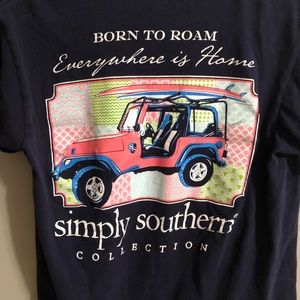 NWOT Simply Southern Tee